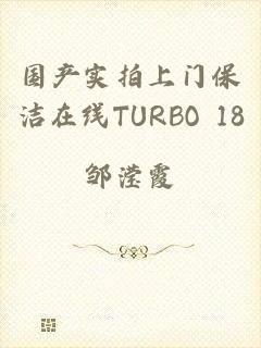 国产实拍上门保洁在线TURBO 18